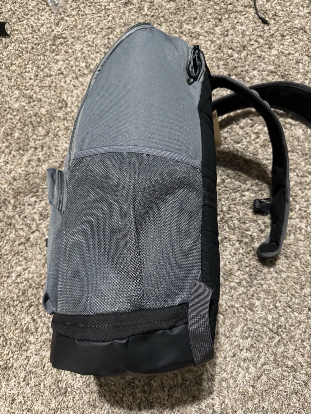 Nike Gray and Black Elite Men's Backpack